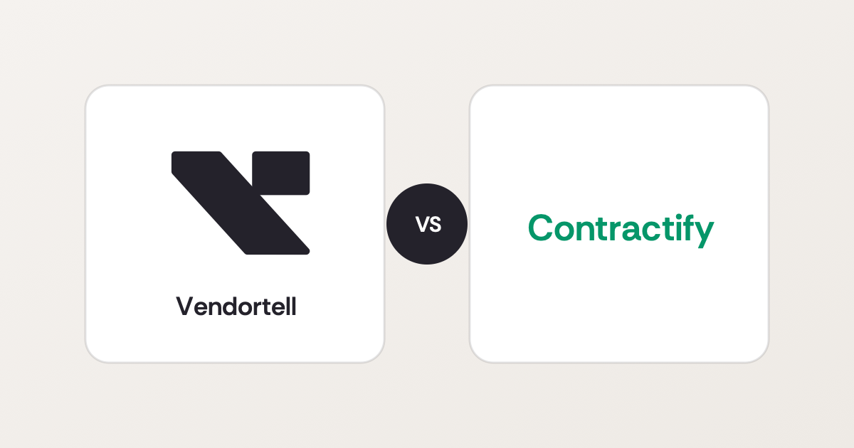 Vendortell vs. Contractify