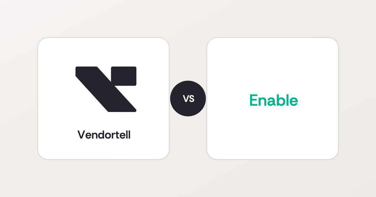 Vendortell vs. Enable