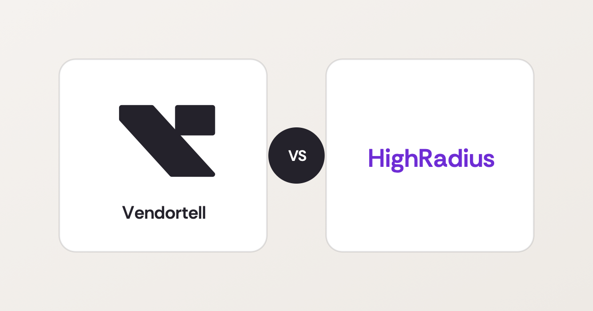 Vendortell vs. HighRadius