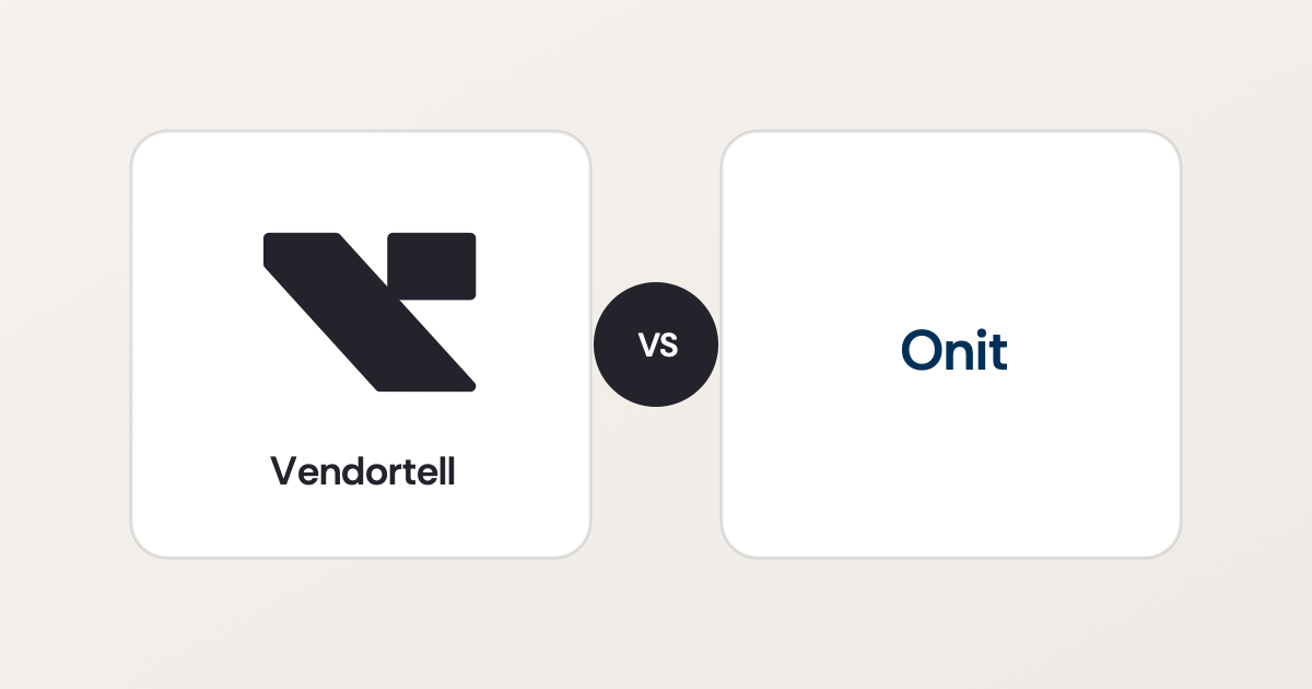 Vendortell vs. Onit